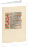 Hours of Queen Isabella the Catholic, Queen of Spain: Fol. 253v, c. 1500 by Master of the First Prayerbook of Maximillian
