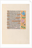 Hours of Queen Isabella the Catholic, Queen of Spain: Fol. 255r, c. 1500 by Master of the First Prayerbook of Maximillian