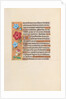 Hours of Queen Isabella the Catholic, Queen of Spain: Fol. 255v, c. 1500 by Master of the First Prayerbook of Maximillian
