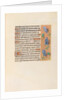 Hours of Queen Isabella the Catholic, Queen of Spain: Fol. 256r, c. 1500 by Master of the First Prayerbook of Maximillian