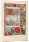 Hours of Queen Isabella the Catholic, Queen of Spain: Fol. 25r, c. 1500 by Master of the First Prayerbook of Maximillian