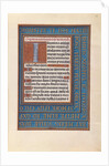 Hours of Queen Isabella the Catholic, Queen of Spain: Fol. 268r, c. 1500 by Master of the First Prayerbook of Maximillian