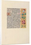 Hours of Queen Isabella the Catholic, Queen of Spain: Fol. 26r, c. 1500 by Master of the First Prayerbook of Maximillian