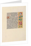 Hours of Queen Isabella the Catholic, Queen of Spain: Fol. 26r, c. 1500 by Master of the First Prayerbook of Maximillian