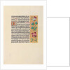 Hours of Queen Isabella the Catholic, Queen of Spain: Fol. 26r, c. 1500 by Master of the First Prayerbook of Maximillian