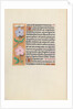 Hours of Queen Isabella the Catholic, Queen of Spain: Fol. 27v, c. 1500 by Master of the First Prayerbook of Maximillian
