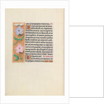 Hours of Queen Isabella the Catholic, Queen of Spain: Fol. 27v, c. 1500 by Master of the First Prayerbook of Maximillian