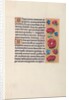 Hours of Queen Isabella the Catholic, Queen of Spain: Fol. 28r, c. 1500 by Master of the First Prayerbook of Maximillian