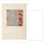 Hours of Queen Isabella the Catholic, Queen of Spain: Fol. 28r, c. 1500 by Master of the First Prayerbook of Maximillian