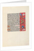 Hours of Queen Isabella the Catholic, Queen of Spain: Fol. 29r, c. 1500 by Master of the First Prayerbook of Maximillian