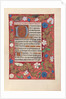Hours of Queen Isabella the Catholic, Queen of Spain: Fol. 32r, c. 1500 by Master of the First Prayerbook of Maximillian