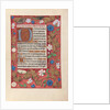 Hours of Queen Isabella the Catholic, Queen of Spain: Fol. 32r, c. 1500 by Master of the First Prayerbook of Maximillian