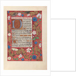 Hours of Queen Isabella the Catholic, Queen of Spain: Fol. 32r, c. 1500 by Master of the First Prayerbook of Maximillian