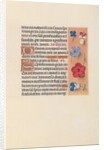 Hours of Queen Isabella the Catholic, Queen of Spain: Fol. 34r, c. 1500 by Master of the First Prayerbook of Maximillian