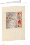 Hours of Queen Isabella the Catholic, Queen of Spain: Fol. 34r, c. 1500 by Master of the First Prayerbook of Maximillian