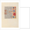 Hours of Queen Isabella the Catholic, Queen of Spain: Fol. 34r, c. 1500 by Master of the First Prayerbook of Maximillian