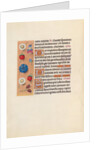 Hours of Queen Isabella the Catholic, Queen of Spain: Fol. 34v, c. 1500 by Master of the First Prayerbook of Maximillian