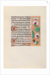 Hours of Queen Isabella the Catholic, Queen of Spain: Fol. 35r, c. 1500 by Master of the First Prayerbook of Maximillian