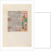 Hours of Queen Isabella the Catholic, Queen of Spain: Fol. 35r, c. 1500 by Master of the First Prayerbook of Maximillian