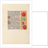 Hours of Queen Isabella the Catholic, Queen of Spain: Fol. 41r, c. 1500 by Master of the First Prayerbook of Maximillian