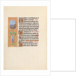 Hours of Queen Isabella the Catholic, Queen of Spain: Fol. 41v, c. 1500 by Master of the First Prayerbook of Maximillian