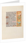 Hours of Queen Isabella the Catholic, Queen of Spain: Fol. 42r, c. 1500 by Master of the First Prayerbook of Maximillian