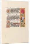 Hours of Queen Isabella the Catholic, Queen of Spain: Fol. 46r, c. 1500 by Master of the First Prayerbook of Maximillian
