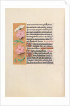 Hours of Queen Isabella the Catholic, Queen of Spain: Fol. 47v, c. 1500 by Master of the First Prayerbook of Maximillian