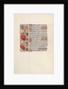 Hours of Queen Isabella the Catholic, Queen of Spain: Fol. 51v, c. 1500 by Master of the First Prayerbook of Maximillian
