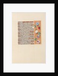 Hours of Queen Isabella the Catholic, Queen of Spain: Fol. 53r, c. 1500 by Master of the First Prayerbook of Maximillian