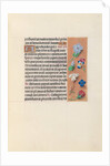 Hours of Queen Isabella the Catholic, Queen of Spain: Fol. 54r, c. 1500 by Master of the First Prayerbook of Maximillian