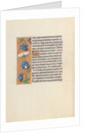 Hours of Queen Isabella the Catholic, Queen of Spain: Fol. 54v, c. 1500 by Master of the First Prayerbook of Maximillian