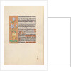 Hours of Queen Isabella the Catholic, Queen of Spain: Fol. 55v, c. 1500 by Master of the First Prayerbook of Maximillian