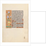 Hours of Queen Isabella the Catholic, Queen of Spain: Fol. 55v, c. 1500 by Master of the First Prayerbook of Maximillian