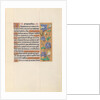 Hours of Queen Isabella the Catholic, Queen of Spain: Fol. 59r, c. 1500 by Master of the First Prayerbook of Maximillian