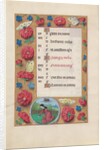 Hours of Queen Isabella the Catholic, Queen of Spain: Fol. 5v, April, c. 1500 by Master of the First Prayerbook of Maximillian