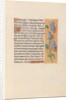 Hours of Queen Isabella the Catholic, Queen of Spain: Fol. 60r, c. 1500 by Master of the First Prayerbook of Maximillian