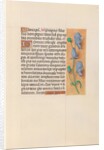 Hours of Queen Isabella the Catholic, Queen of Spain: Fol. 60r, c. 1500 by Master of the First Prayerbook of Maximillian