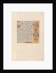 Hours of Queen Isabella the Catholic, Queen of Spain: Fol. 60r, c. 1500 by Master of the First Prayerbook of Maximillian