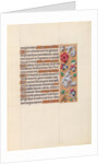Hours of Queen Isabella the Catholic, Queen of Spain: Fol. 64r, c. 1500 by Master of the First Prayerbook of Maximillian