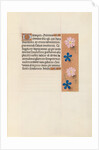 Hours of Queen Isabella the Catholic, Queen of Spain: Fol. 65r, c. 1500 by Master of the First Prayerbook of Maximillian