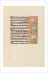 Hours of Queen Isabella the Catholic, Queen of Spain: Fol. 67r, c. 1500 by Master of the First Prayerbook of Maximillian