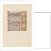 Hours of Queen Isabella the Catholic, Queen of Spain: Fol. 67r, c. 1500 by Master of the First Prayerbook of Maximillian