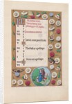 Hours of Queen Isabella the Catholic, Queen of Spain: Fol. 6r, May, c. 1500 by Master of the First Prayerbook of Maximillian