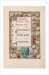 Hours of Queen Isabella the Catholic, Queen of Spain: Fol. 6r, May, c. 1500 by Master of the First Prayerbook of Maximillian