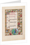Hours of Queen Isabella the Catholic, Queen of Spain: Fol. 6r, May, c. 1500 by Master of the First Prayerbook of Maximillian