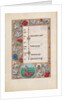 Hours of Queen Isabella the Catholic, Queen of Spain: Fol. 6v, May, c. 1500 by Master of the First Prayerbook of Maximillian