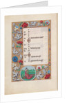 Hours of Queen Isabella the Catholic, Queen of Spain: Fol. 6v, May, c. 1500 by Master of the First Prayerbook of Maximillian