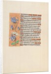 Hours of Queen Isabella the Catholic, Queen of Spain: Fol. 75v, c. 1500 by Master of the First Prayerbook of Maximillian