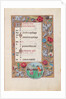 Hours of Queen Isabella the Catholic, Queen of Spain: Fol. 7r, June, c. 1500 by Master of the First Prayerbook of Maximillian